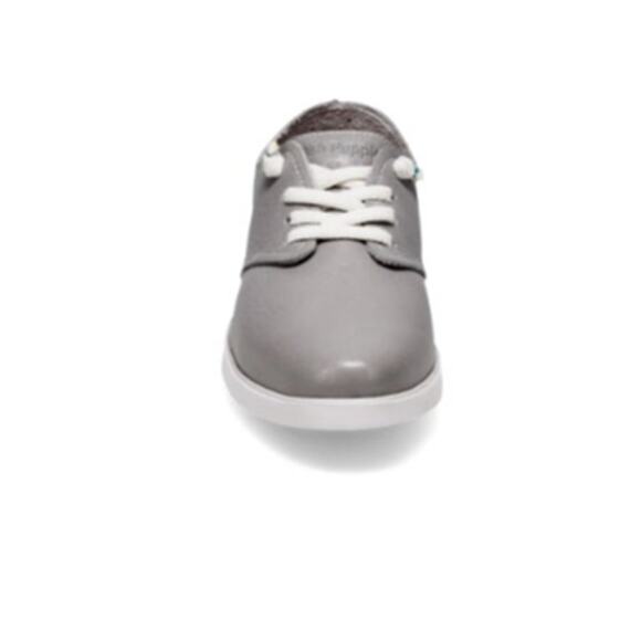 NWT Hush Puppies womens The Everyday Laceup Oxford, Vapor Grey Nubuck-SZ 6.5 - Picture 6 of 6